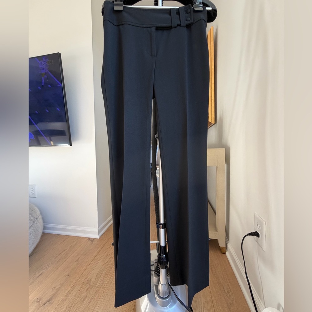 INC International Concepts Black Straight Leg Pants